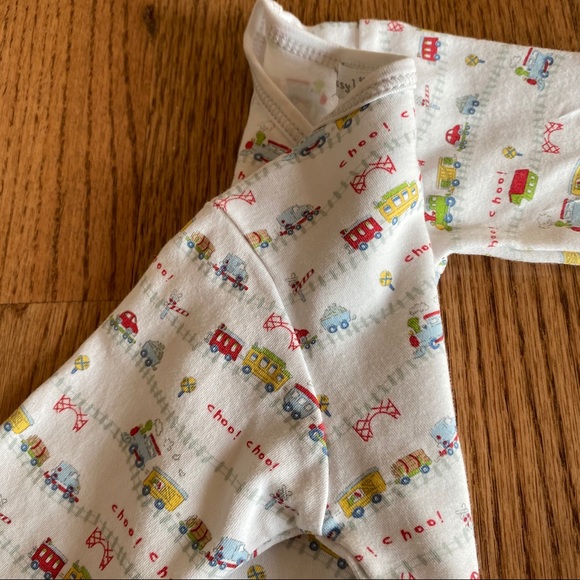 EUC Kissy Kissy All Aboard long sleeved onesie - Picture 10 of 10